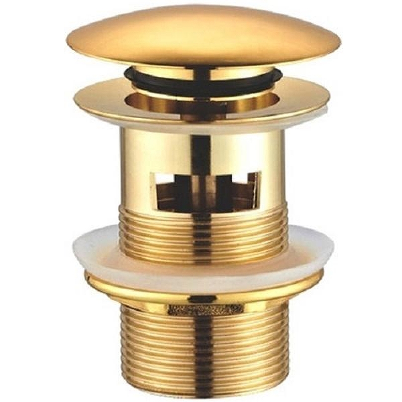 Донный клапан CeramaLux RD011 Click-Clack Золото