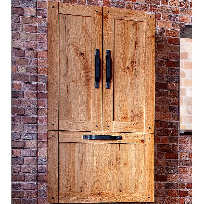 Подвесной шкаф Бриклаер Лофт 60 4627125414466 с бельевой корзиной Метрополитен грей