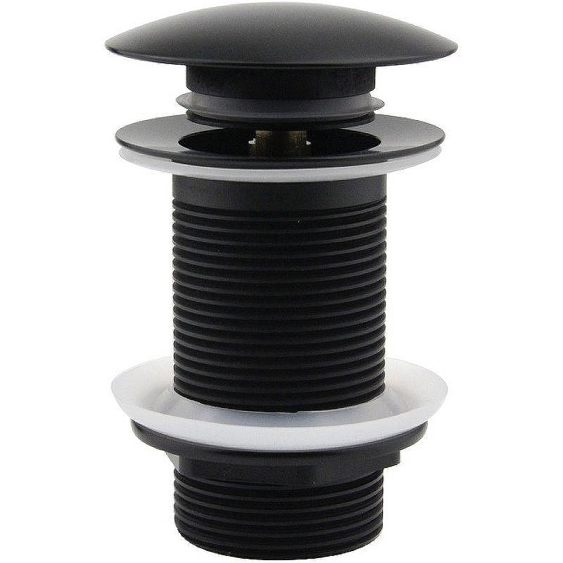 Донный клапан Laguraty X0002 click-clack Черный матовый