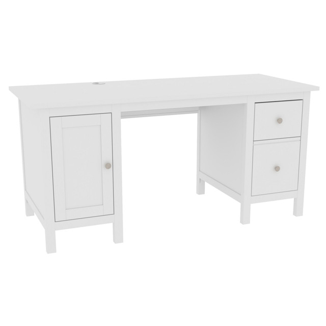 стол Кантри 1550х650х740мм белый сосна