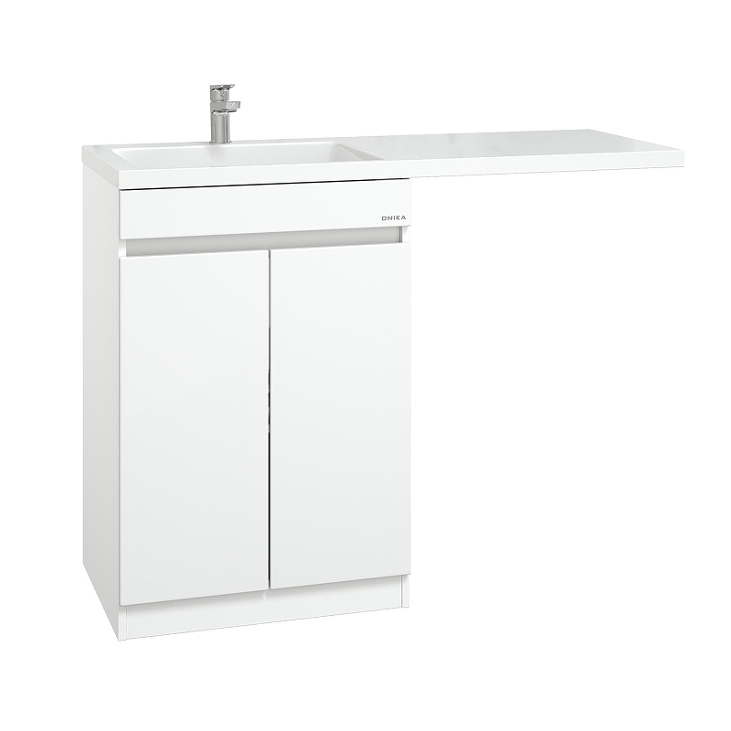 Тумба под раковину Onika Милтон 48 104802 цвет Белый