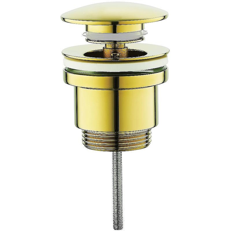 Донный клапан Raglo R600.01.23 click-clack Золото глянцевое