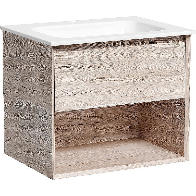 Тумба под раковину Sancos Marmi 1.0 60 MR1.060EG подвесная Дуб галифакс натуральный