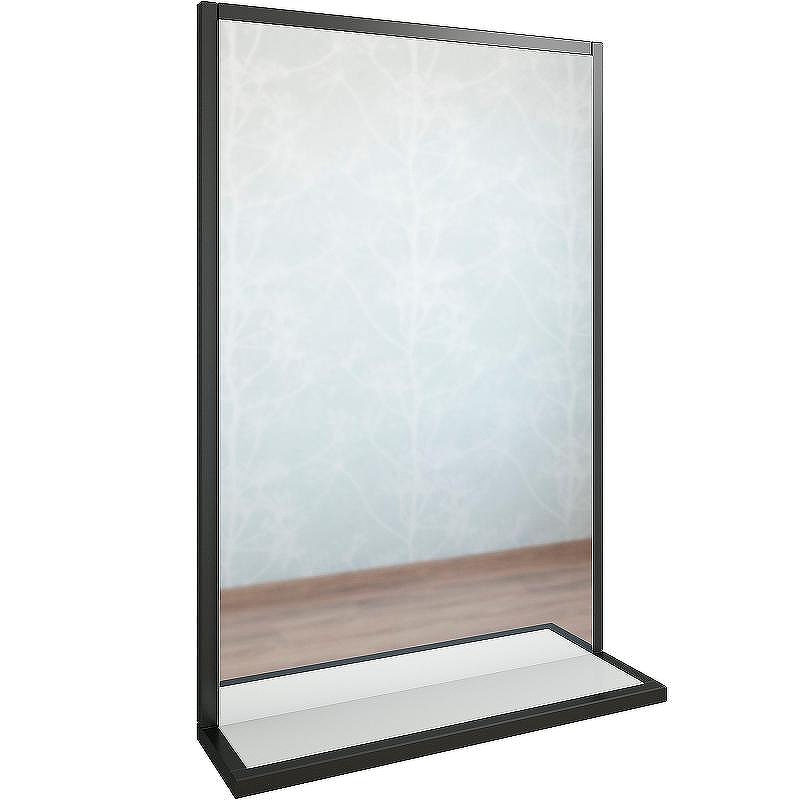 Зеркало Sanflor Норд 60 С04717 Белое Черный муар