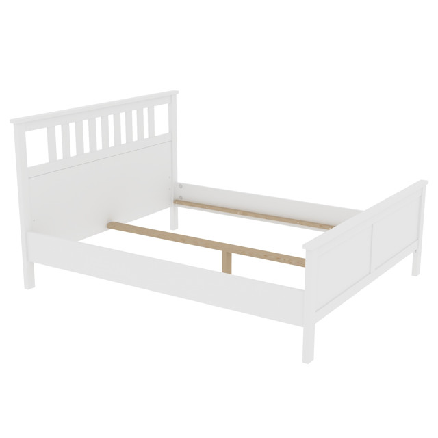 кровать Кантри 2110х1740х1120мм белый сосна