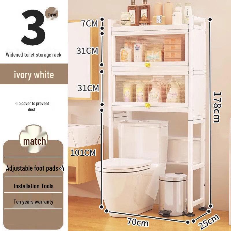 Напольный шкаф-надстройка для туалета