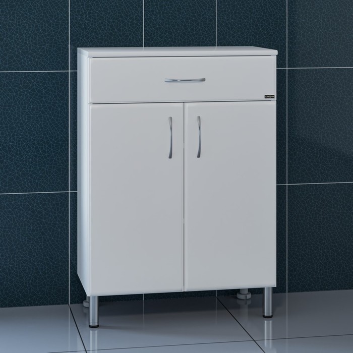 Комод напольный «Стандарт 600», 1 ящик, цвет белый